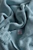 Picture of Koza Home Miel Blue Edge Pom Pom TV Blanket 130x170 37122 130 x 170