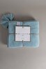 Picture of Koza Home Miel Blue Edge Pom Pom TV Blanket 130x170 37122 130 x 170