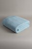 Picture of Koza Home Miel Blue Edge Pom Pom TV Blanket 130x170 37122 130 x 170
