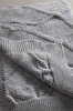 Picture of Koza Home Espuma De Mar Gray Double Blanket 200x220 37130 180 x 220