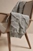 Picture of Koza Home Espuma De Mar Gray Single Blanket 160x220 37131 Single