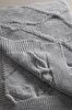 Picture of Koza Home Espuma De Mar Gray Tv Blanket 130x170 37132 130 x 170