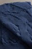 Picture of Koza Home Espuma De Mar Indigo Single Blanket 160x220 37141 Single