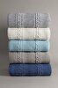 Picture of Koza Home Espuma De Mar Indigo Single Blanket 160x220 37141 Single