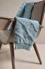 Picture of Koza Home Espuma De Mar Blue Single Blanket 160x220 37146 Single