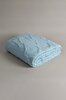 Picture of Koza Home Espuma De Mar Blue Single Blanket 160x220 37146 Single