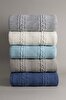 Picture of Koza Home Espuma De Mar Blue Single Blanket 160x220 37146 Single