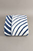 Picture of Koza Home Twin Blanket Soft Cotton Single Blanket Blue Cream 150 x 200 5031A Single