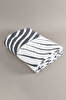 Picture of Koza Home Twin Blanket Soft Cotton Double Blanket Anthracite Cream 200 x 220 5038A Double