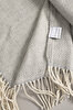 Picture of Koza Home Suez Grey White Color Wool Tv Blanket 91247 130x170 cm Single