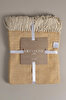 Picture of Koza Home Suez Mustard White Color Wool Tv Blanket 91250 130x170 cm Single