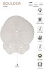 Picture of Koza Rug Boulder Hand Knitted Round White Cotton Washable Carpet Rug Balcony Terrace Living Room Corridor Carpet Wicker Carpet 69586 160 x 230