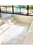 Picture of Koza Carpet Boulder Hand Knitted Square White Cotton Washable Carpet Rug Balcony Terrace Living Room Corridor Carpet Wicker Carpet 69589 120 x 180