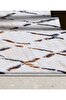 Picture of Koza Halı Maze Tile Earth Patterned Plush Carpet 7453 80 x 150