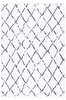 Picture of Koza Halı Maze Tile Anthracite Patterned Plush Carpet 7454 80 x 150
