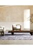 Picture of Koza Halı Maze Link Copper Patterned Plush Carpet 7455 80 x 150