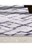 Picture of Koza Halı Maze Link Copper Patterned Plush Carpet 7455 80 x 150
