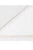Picture of Koza Halı Maze Plain White Non-Slip Based Plush Carpet 19877 80 x 150