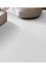 Picture of Koza Halı Maze Plain White Non-Slip Based Plush Carpet 19877 80 x 150