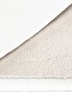 Picture of Koza Halı Maze Plain Ecru Non-Slip Based Plush Carpet 19878 80 x 150
