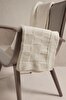 Picture of Koza Home Plaid Cream Single Blanket 160x220 15001 Single