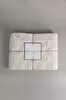 Picture of Koza Home Plaid Cream Single Blanket 160x220 15001 Single