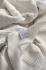 Picture of Koza Home Plaid Cream TV Blanket 130x170 15002 130 x 170