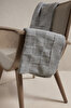 Picture of Koza Home Plaid Gray Double Blanket 200x220 15005 Double