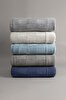 Picture of Koza Home Plaid Gray Double Blanket 200x220 15005 Double