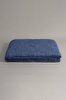 Picture of Koza Home Plaid Indigo TV Blanket 130x170 15017 130 x 170