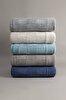 Picture of Koza Home Plaid Indigo TV Blanket 130x170 15017 130 x 170