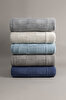 Picture of Koza Home Plaid Blue Double Blanket 200x220 15020 Double