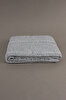 Picture of Koza Home Trenza Gray Single Blanket 160x220 15031 Single
