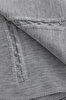 Picture of Koza Home Trenza Gray Single Blanket 160x220 15031 Single