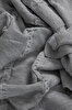 Picture of Koza Home Trenza Gray Single Blanket 160x220 15031 Single
