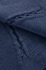 Picture of Koza Home Trenza Indigo Double Blanket 200x220 15040 Double