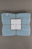 Picture of Koza Home Trenza Blue Single Blanket 160x220 15046 Single