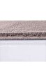 Picture of Koza Halı Maze Plain Coffee Non-Slip Based Plush Carpet 19875 50 x 80
