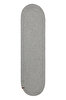 Picture of Koza Home Cesta American Service Handmade Cotton Gray Jute Knitted Decorative Plain Runner 37x136cm 9685 37 x 136