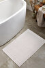 Picture of Koza Home Tilos Jacquard Foot Towel Gray 50x80 2223 50 x 80