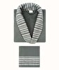 Picture of Koza Home Limira Set of 2 Green Cotton 1 Bathrobe SM 1 Dowry Towel 50x90 2230 SM