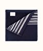 Picture of Koza Home Limira Set of 2 Navy Blue Cotton 1 Bathrobe SM 1 Dowry Towel 50x90 2231 SM