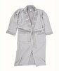 Picture of Koza Home Limira 2 Piece Set Gray Cotton 1 Bathrobe SM 1 Dowry Towel 50x90 2232 SM