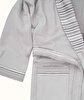 Picture of Koza Home Limira 2 Piece Set Gray Cotton 1 Bathrobe L-XL 1 Dowry Towel 50x90 2237 L-XL