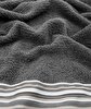 Picture of Koza Home Limira Set of 4 Anthracite Cotton 2 Bathrobes (1 SM)-(1 L-XL) 2 Dowry Towels 50x90 2239 SML-XL