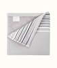 Picture of Koza Home Limira Set of 4 Gray Cotton 2 Bathrobes (1 SM)-(1 L-XL) 2 Dowry Towels 50x90 2242 SML-XL