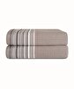 Picture of Koza Home Limira 2-Piece Mink Face Dowry Towel 50x90 2243 50 x 90