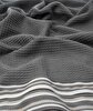 Picture of Koza Home Limira 2-Pack Anthracite Face Dowry Towel 50x90 2244 50 x 90