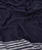 Picture of Koza Home Limira 2-Pack Navy Blue Face Dowry Towel 50x90 2246 50 x 90