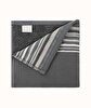 Picture of Koza Home Limira 2-Piece Anthracite Dowry Towel Set 50x90-70x140 2254 50 x 90 - 70 x 140